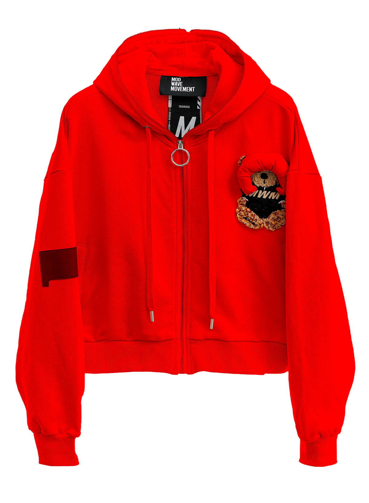 SUDADERA TEDDY CON CAPUCHA