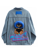 MWM DENIM TEDDY BEAR JACKET