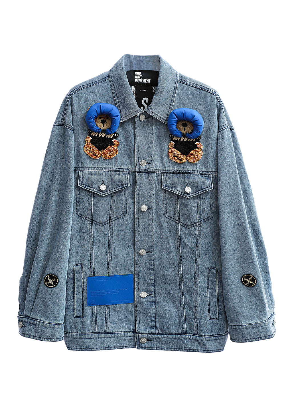 MWM DENIM TEDDY BEAR JACKET