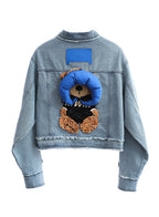 MWM TEDDY BEAR DENIM JACKET