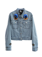 MWM TEDDY BEAR DENIM JACKET