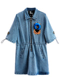 VESTIDO VAQUERO MWM OSO TEDDY