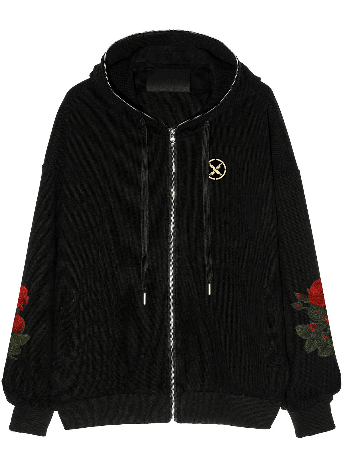 SUDADERA MWM ALAS WINGS&ROSES CON CAPUCHA