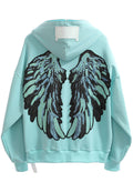 MWM WINGS&ROSES HOODIE