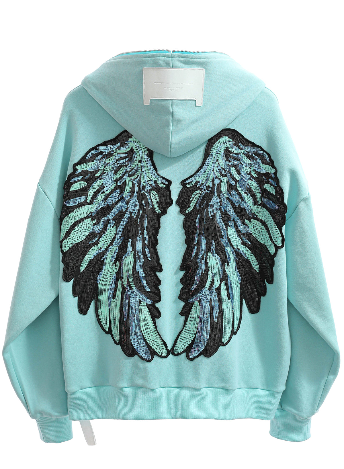 SUDADERA MWM ALAS WINGS&ROSES CON CAPUCHA