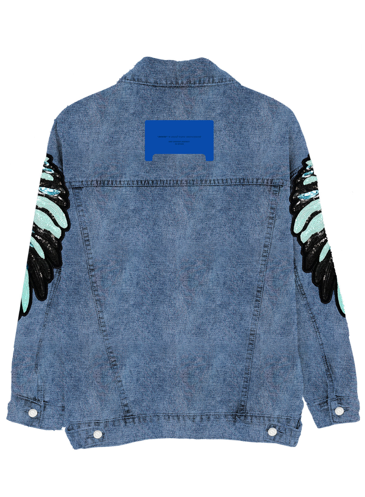 CHAQUETA MWM ALAS DENIM OVERSIZE WINGS
