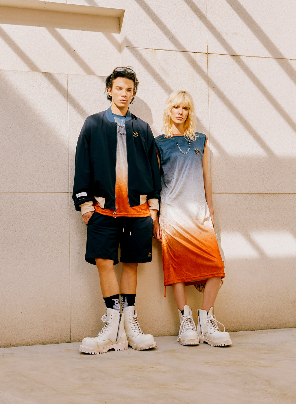 MWM GRADIENT EFFECT DRESS