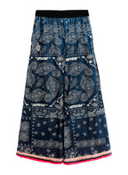 MWM BANDANA WIDE-LEG TROUSERS