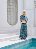 MWM BANDANA WIDE-LEG TROUSERS