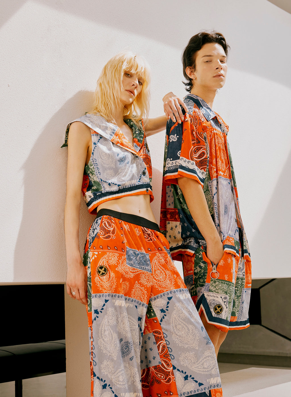 PANTALÓN ANCHO BANDANA MWM
