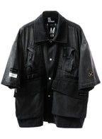 CAMISA MWM ALAS WINGS CON BOLSILLOS CARGO