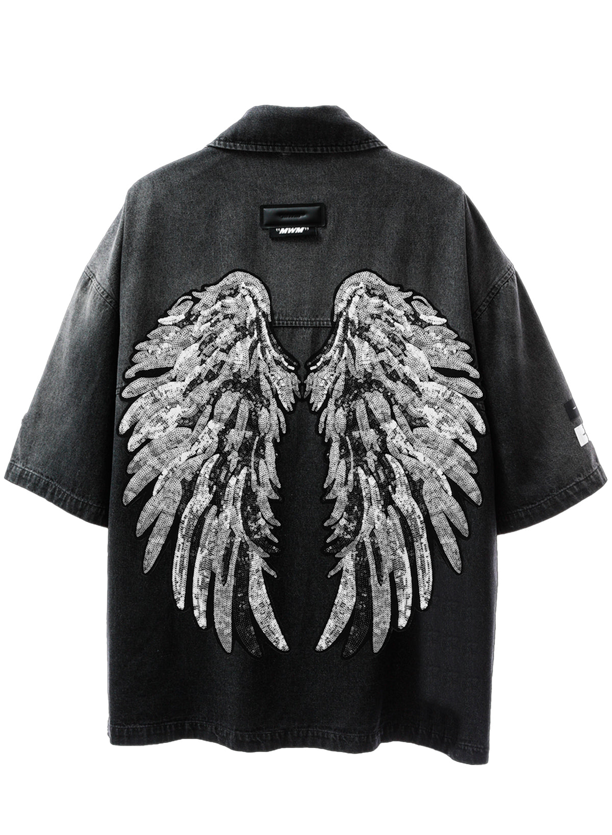 CAMISA MWM ALAS WINGS CON BOLSILLOS CARGO