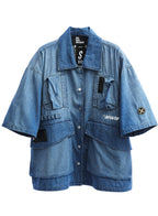 CAMISA MWM ALAS WINGS CON BOLSILLOS CARGO