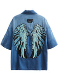 CAMISA MWM ALAS WINGS CON BOLSILLOS CARGO