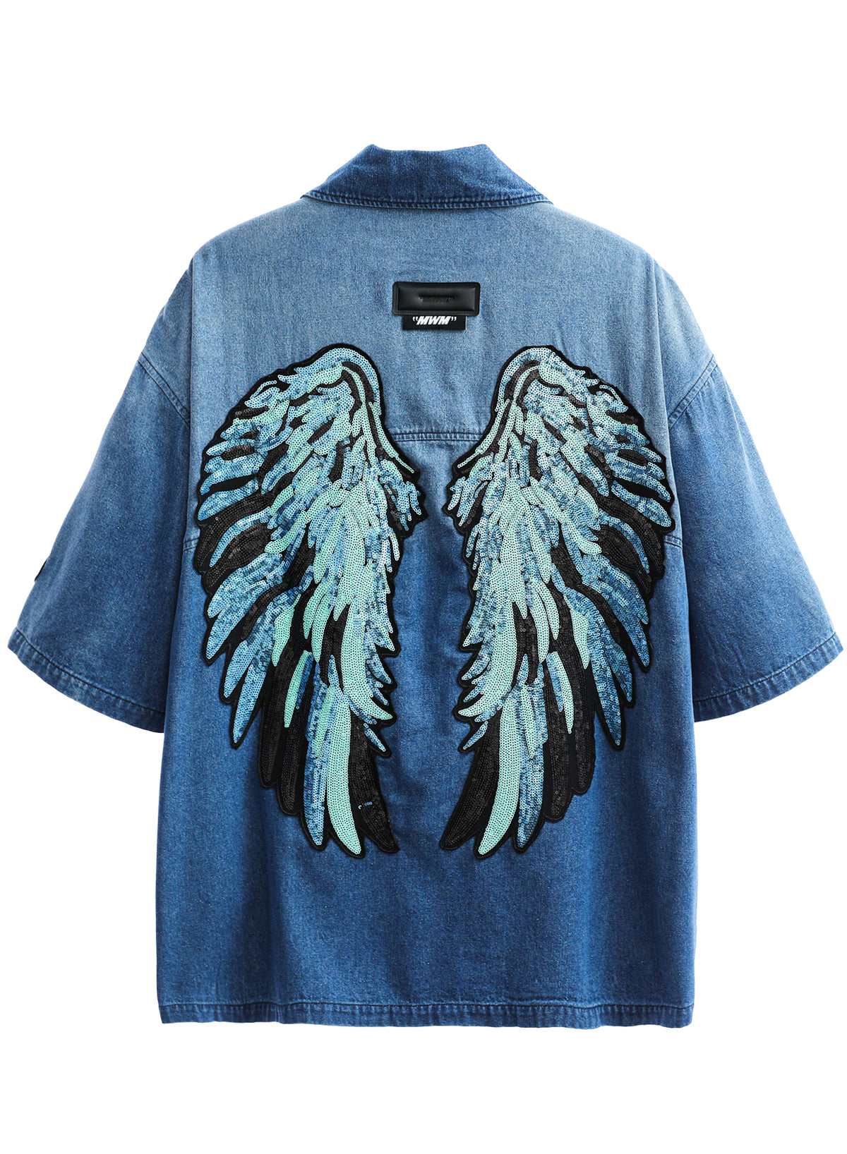 CAMISA MWM ALAS WINGS CON BOLSILLOS CARGO