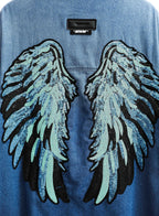 CAMISA MWM ALAS WINGS CON BOLSILLOS CARGO
