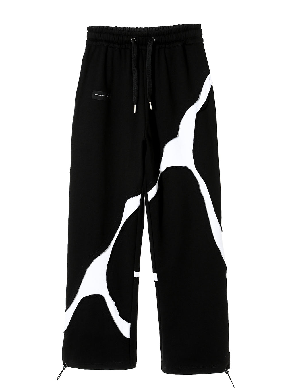 BLACK AND WHITE TROUSERS