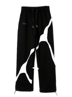 BLACK AND WHITE TROUSERS
