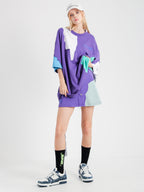 COLOR BLOCK SKIRT