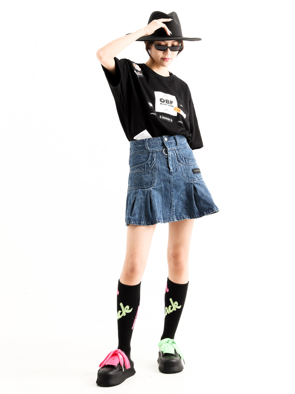 DENIM SKIRT