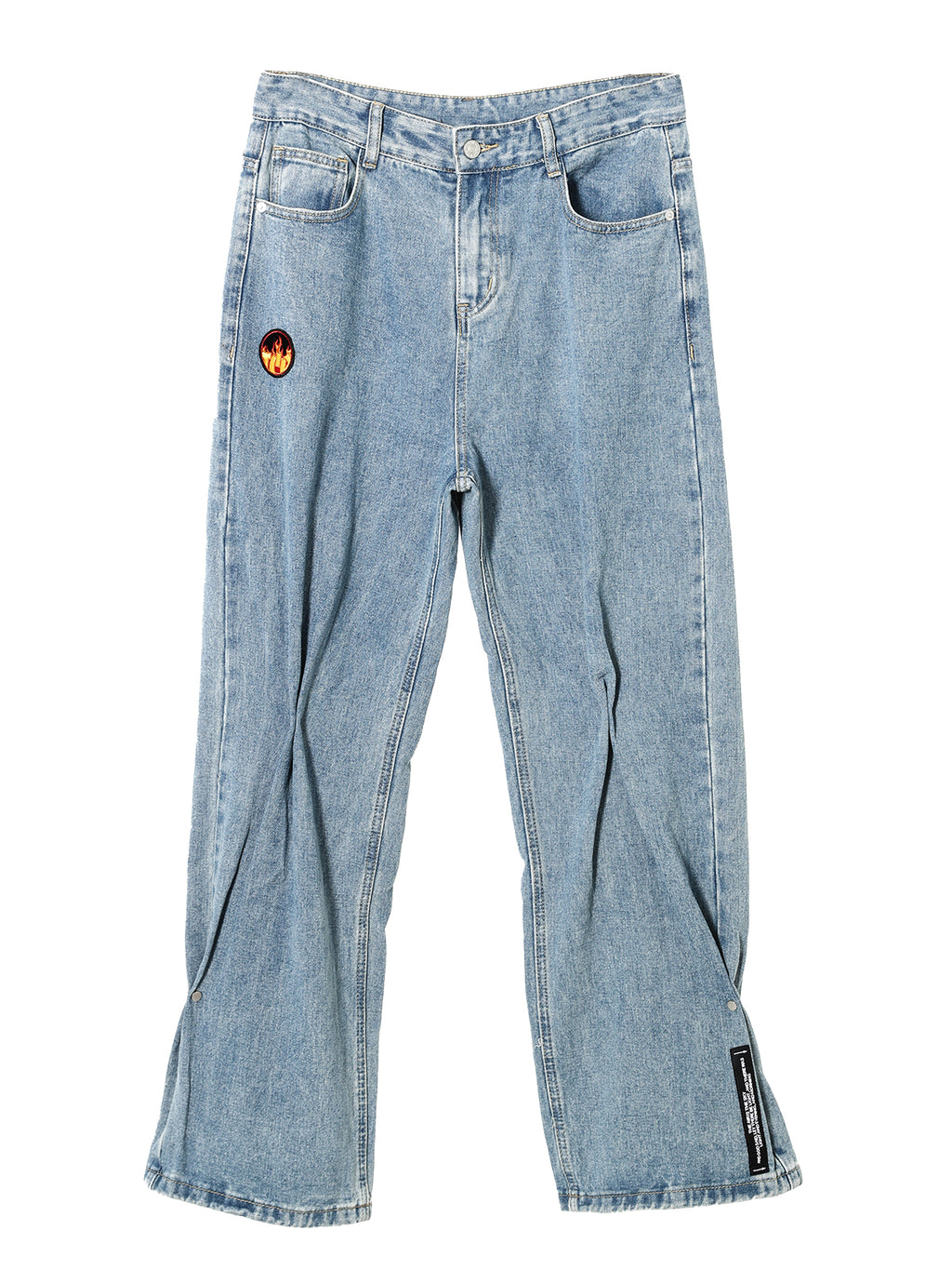 NESTCRACK DENIM TROUSERS