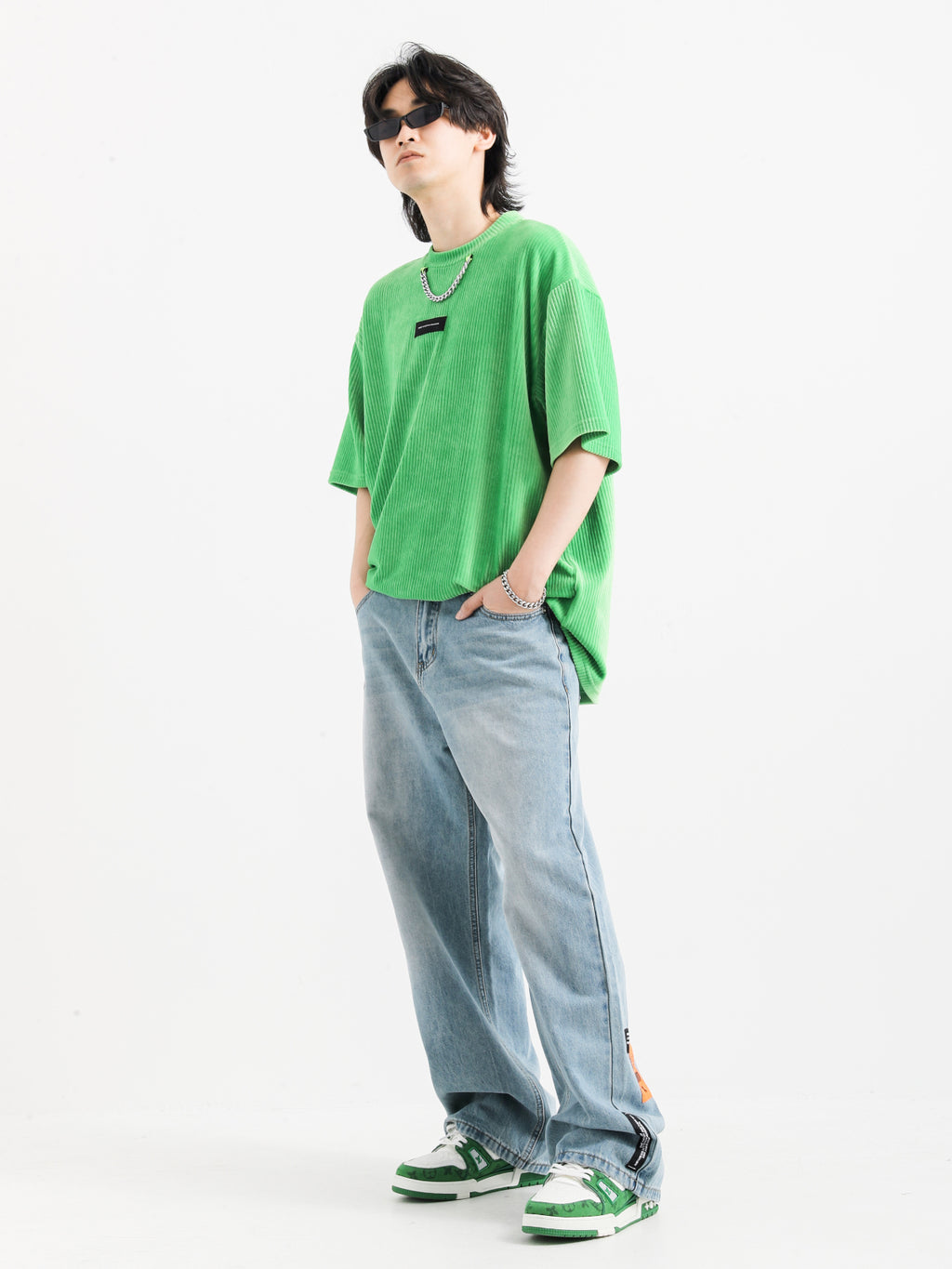 NESTCRACK DENIM JEANS