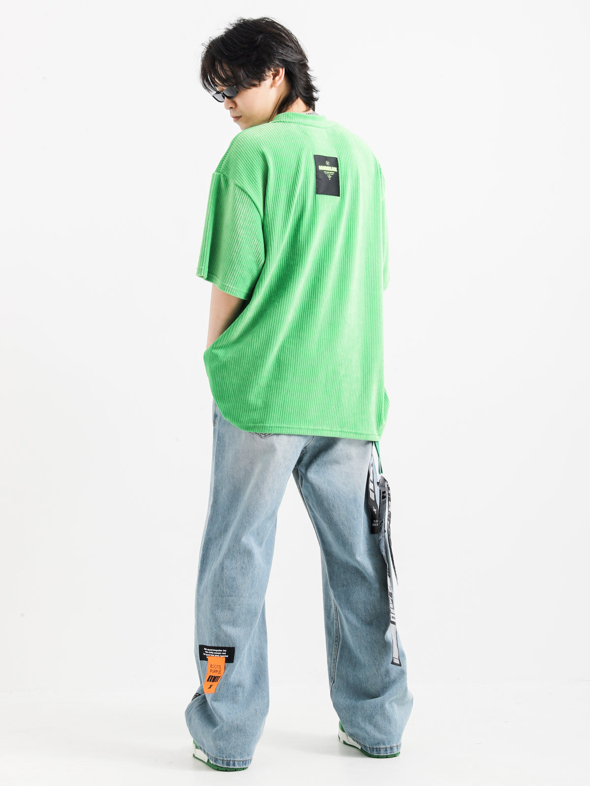 NESTCRACK DENIM JEANS