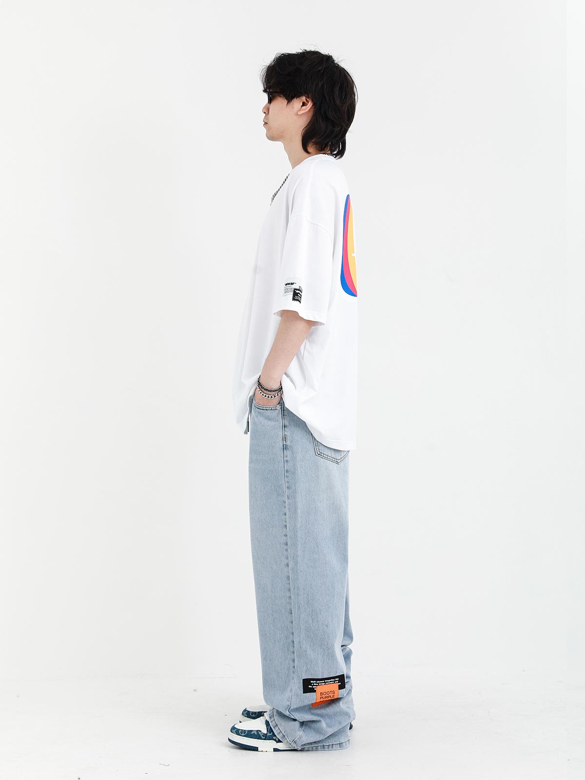 NESTCRACK DENIM JEANS