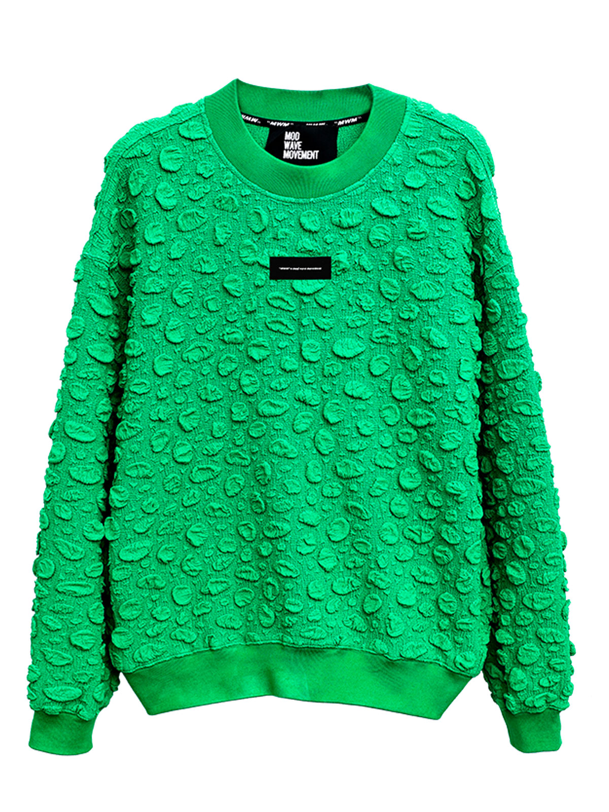 EMBOSSED SWEATSHIRT