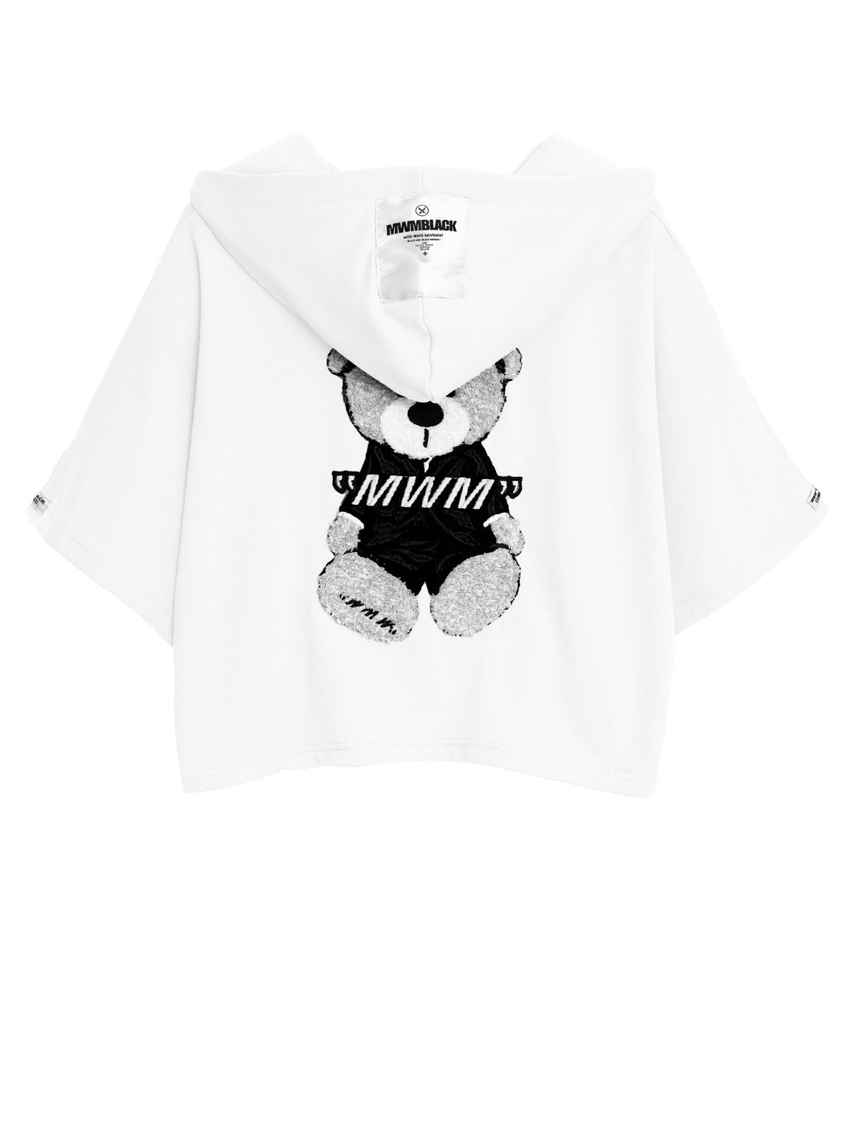 SUDADERA TEDDY  CROP