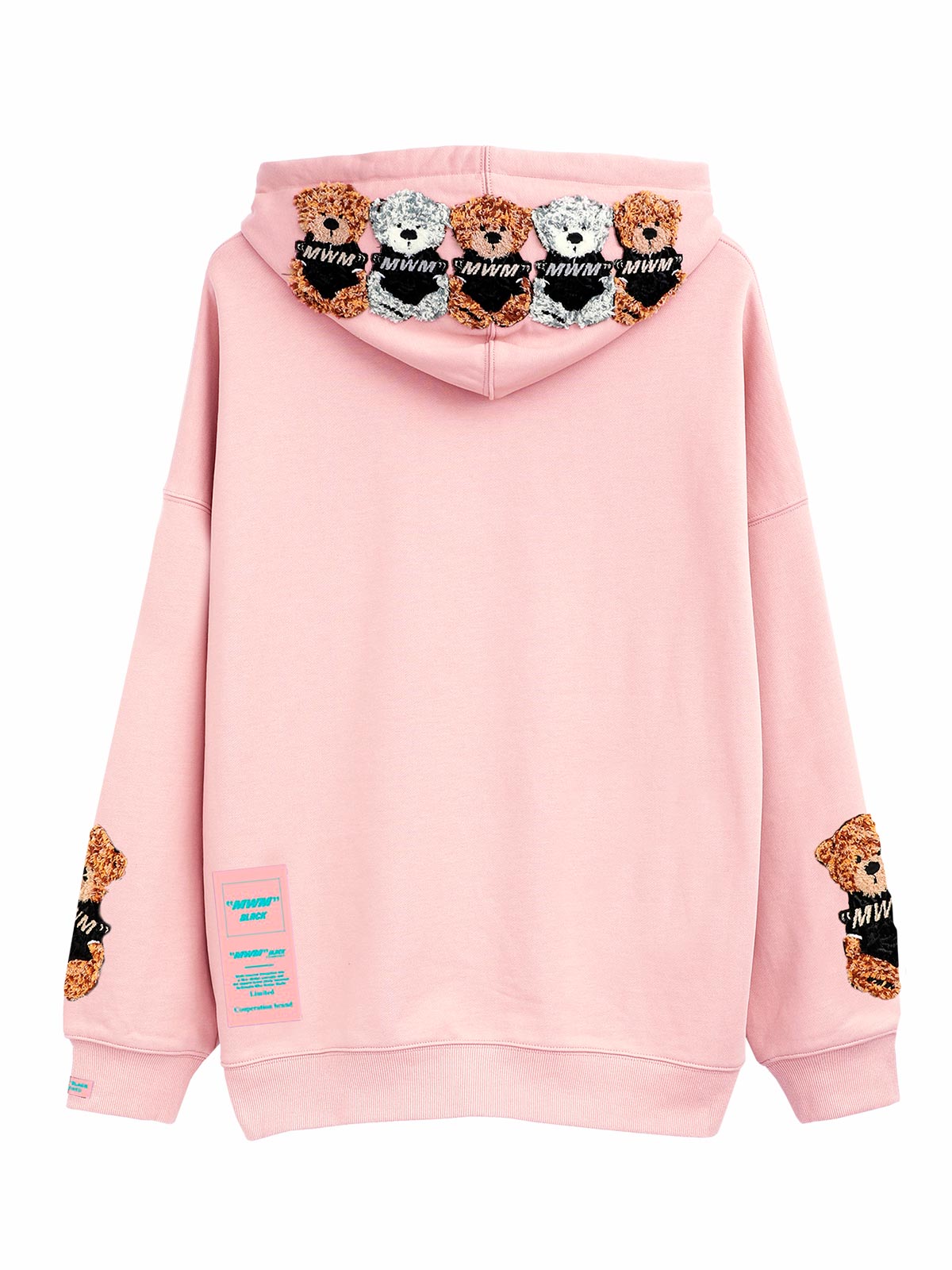 SUDADERA TEDDY CON CAPUCHA