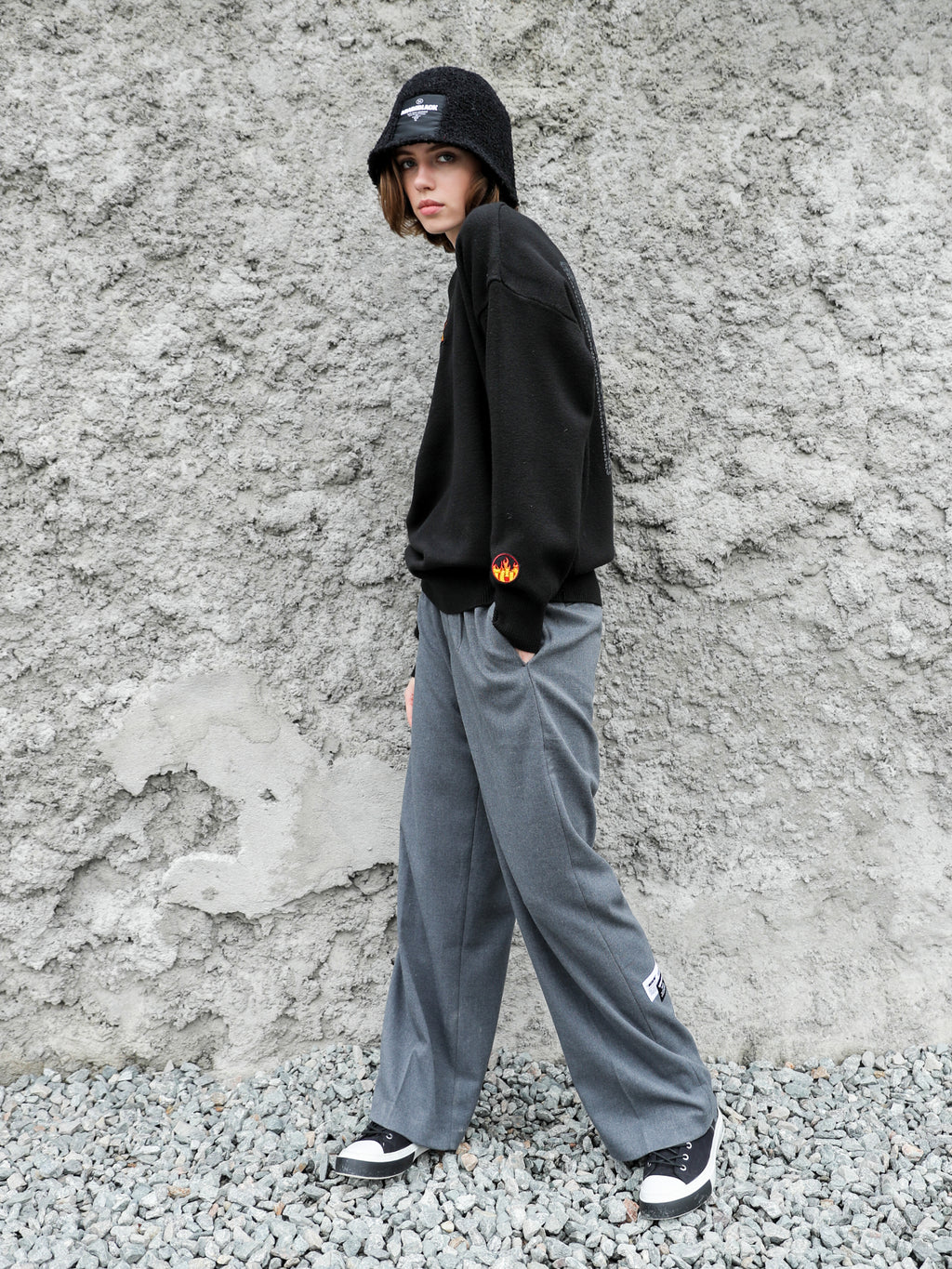 PANTALÓN RECTO ANCHO
