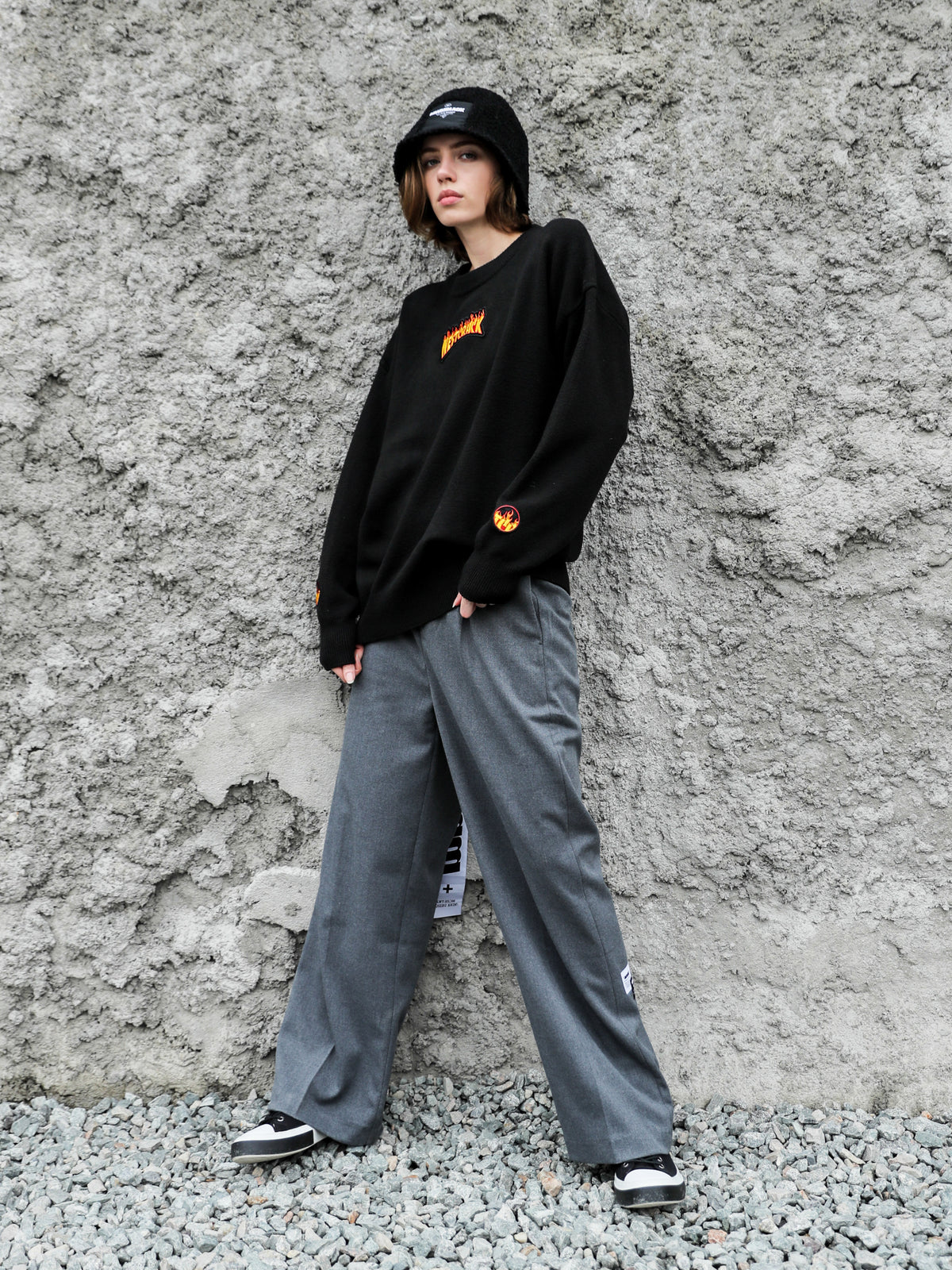 PANTALÓN RECTO ANCHO