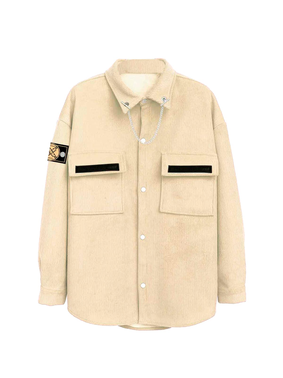 OVERSHIRT WITH CHAIN