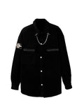 OVERSHIRT WITH CHAIN