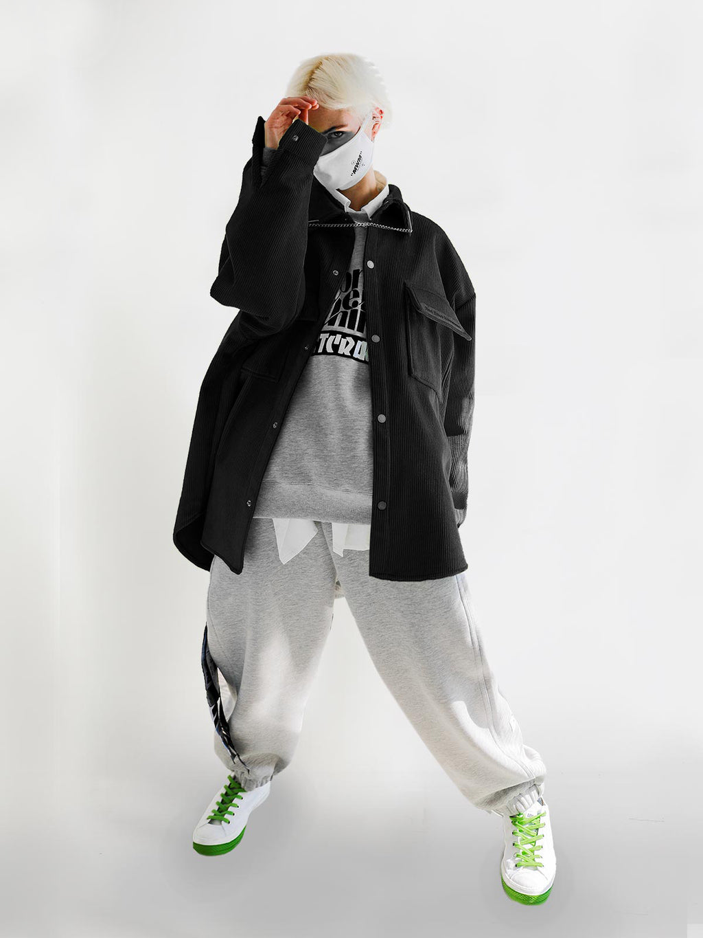 OVERSHIRT WITH CHAIN