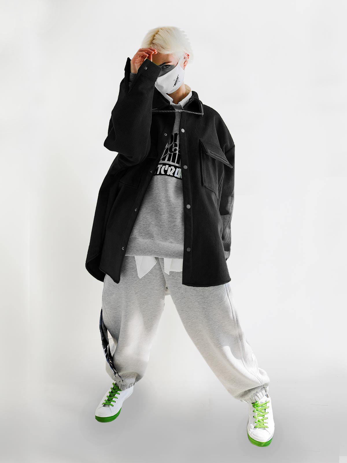 OVERSHIRT WITH CHAIN