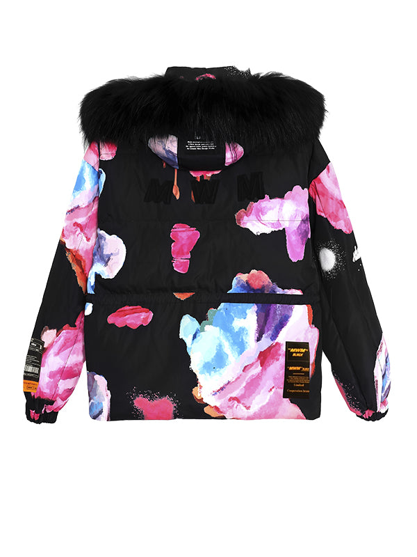 ABRIGO MULTICOLOR PUFFER