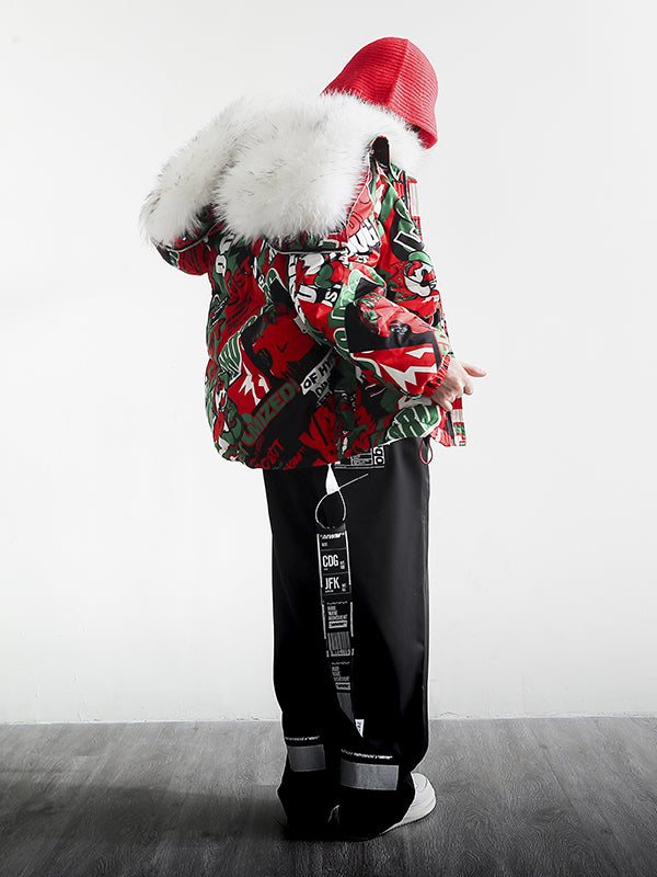 ABRIGO MULTICOLOR PUFFER