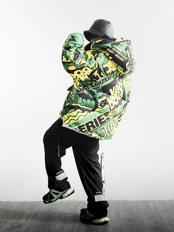 ABRIGO MULTICOLOR PUFFER