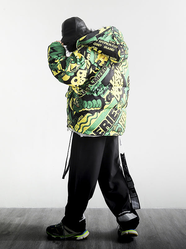 ABRIGO MULTICOLOR PUFFER