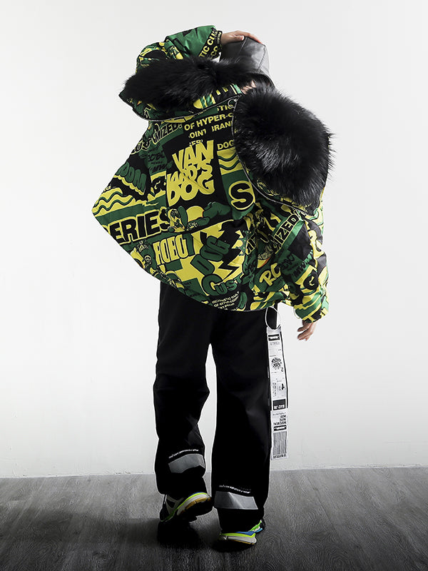 ABRIGO MULTICOLOR PUFFER