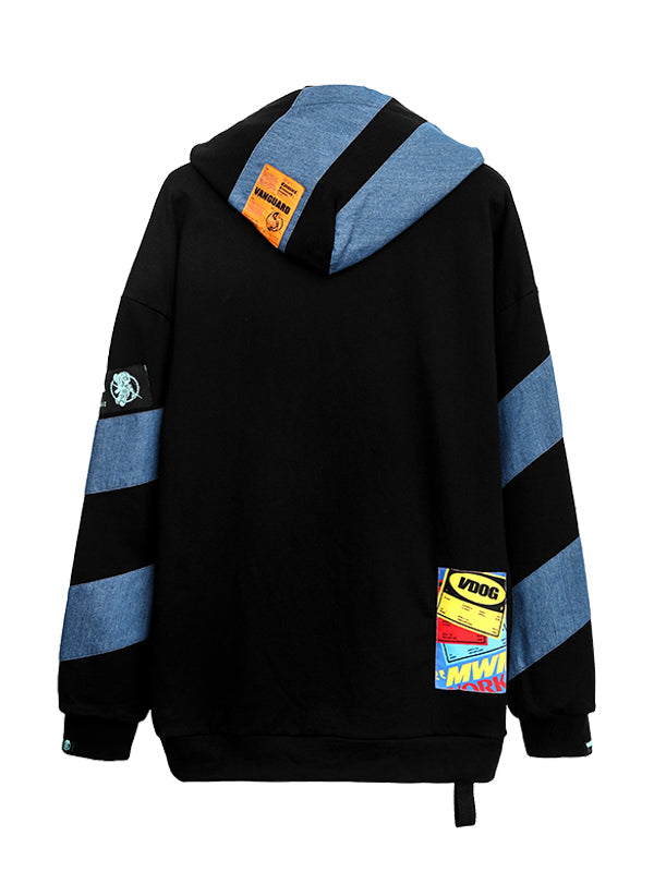 COLOR BLOCK SWEATSHIRT