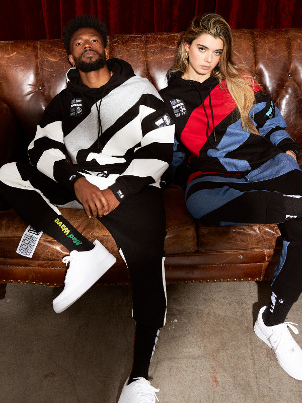 COLOR BLOCK SWEATSHIRT