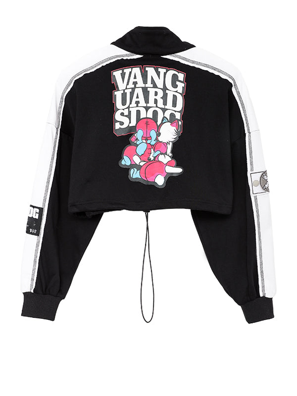 SUDADERA CORTA VANGUARD'S DOG