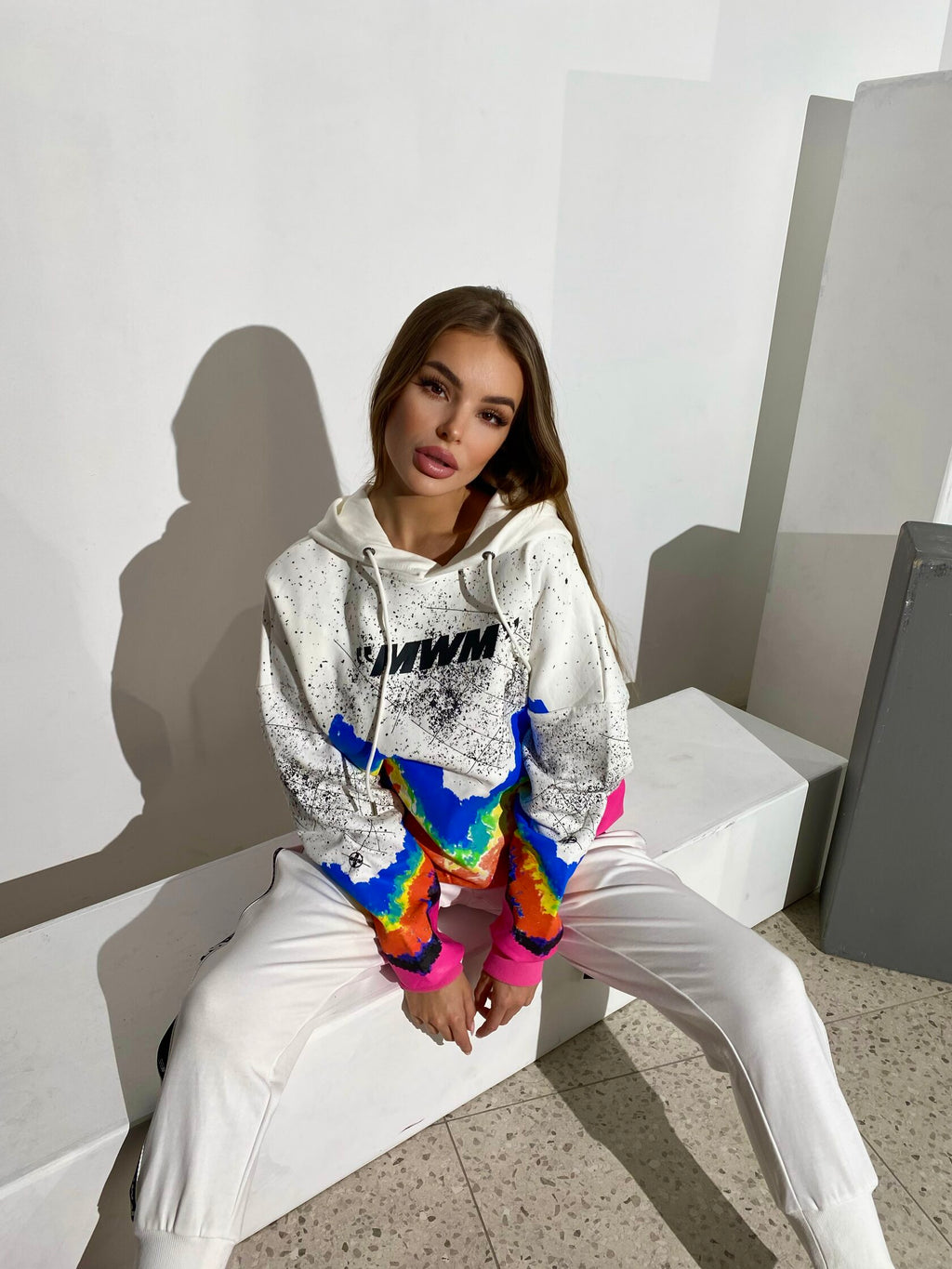 SUDADERA RAINBOW