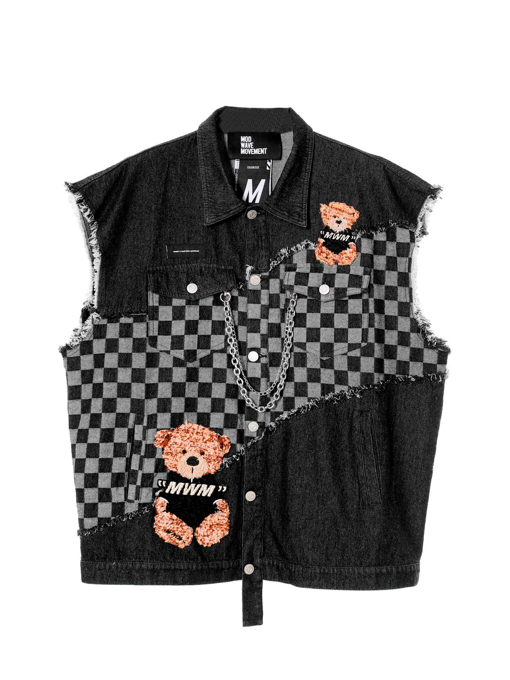 TEDDY DENIM VEST