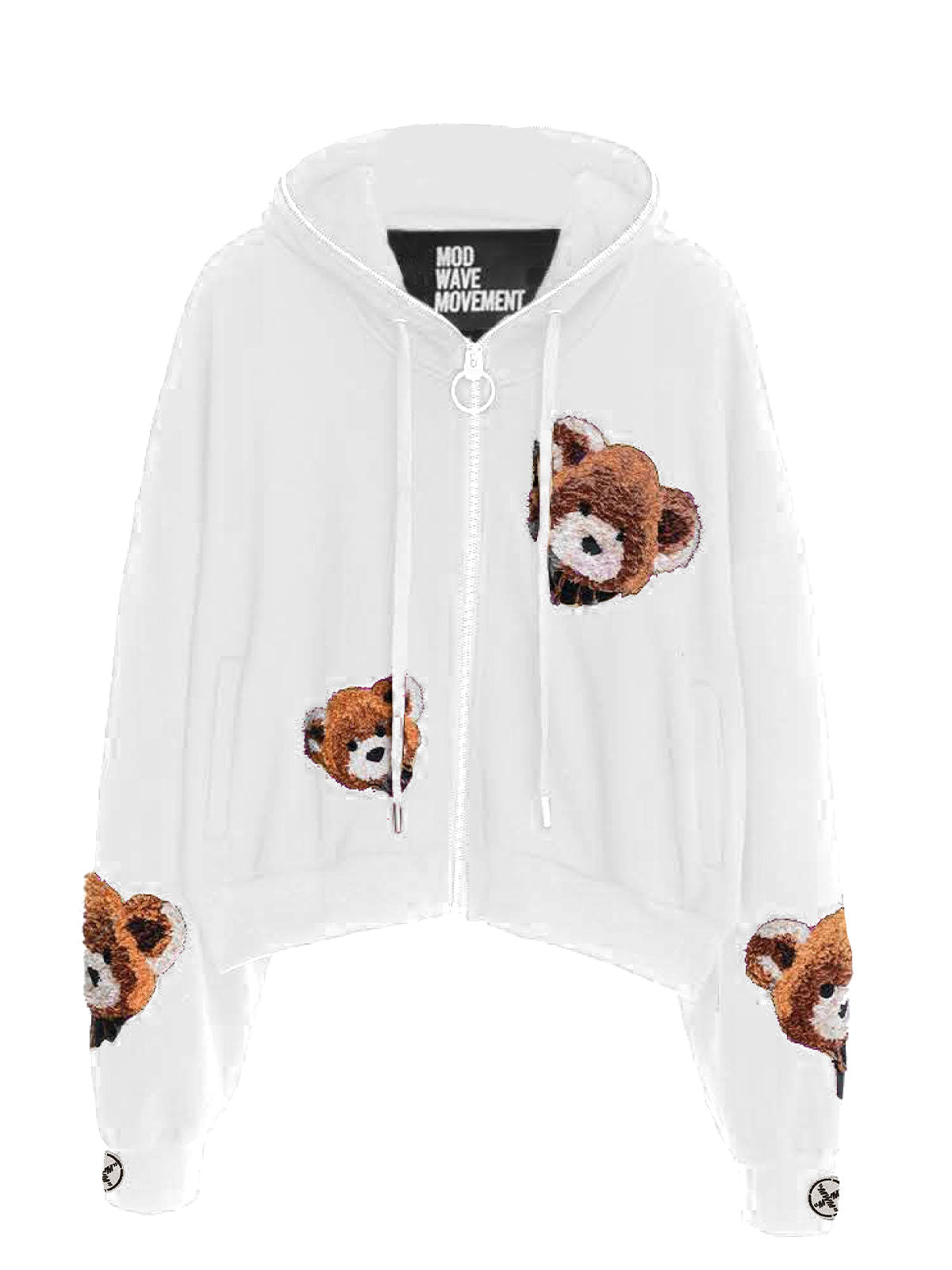 SUDADERA TEDDY CON CAPUCHA