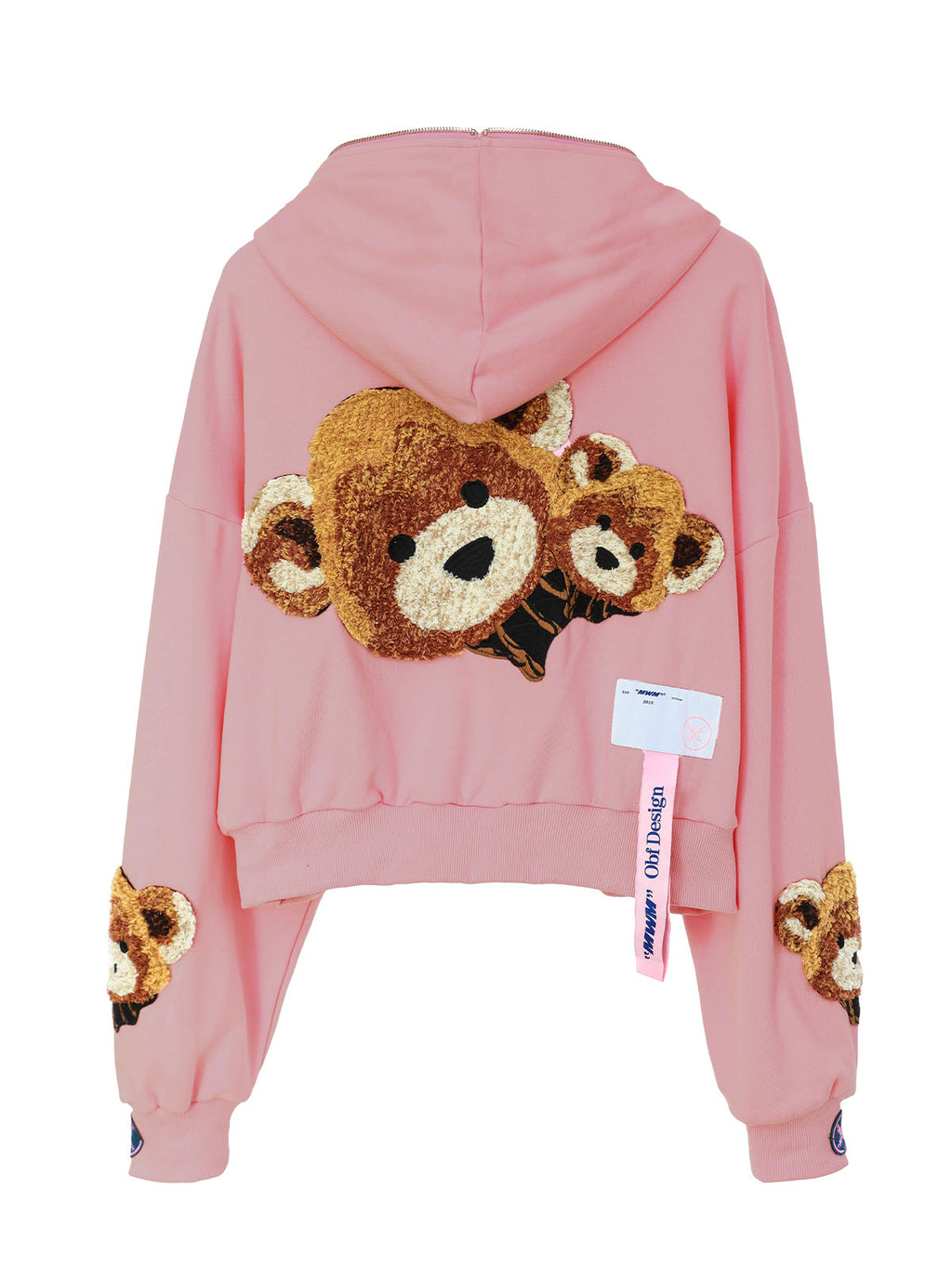 SUDADERA TEDDY CON CAPUCHA