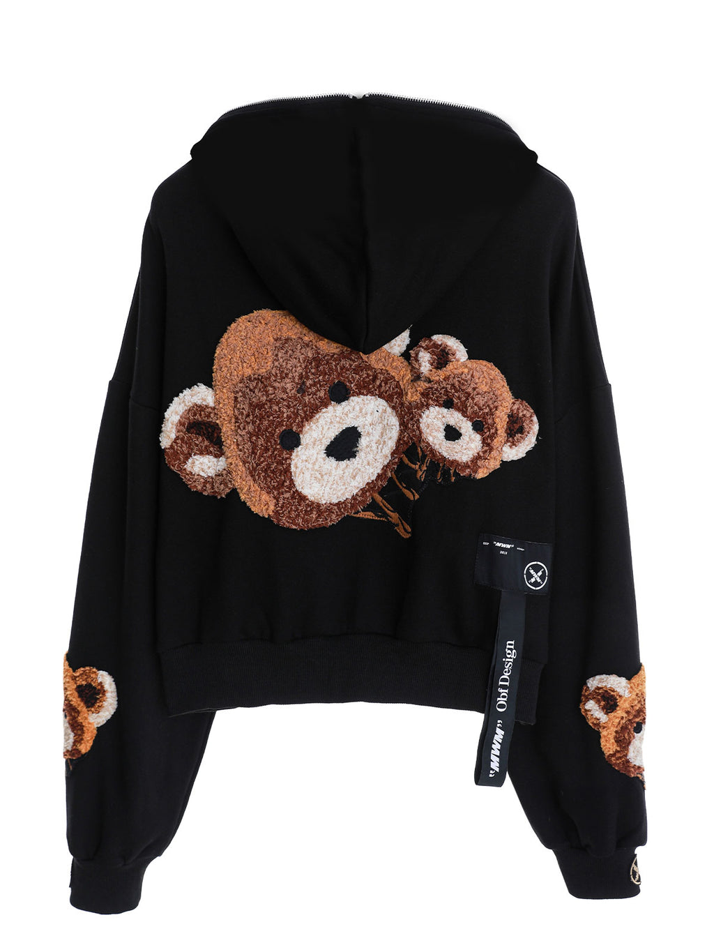 SUDADERA TEDDY CON CAPUCHA